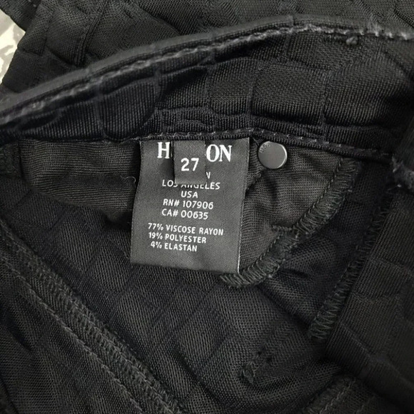 Hudson Animal Print Barbara High Rise Skinny Pants - Picture 6 of 15